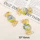 White, blue and yellow stripes Picture5