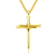 【1258】Ciondolo in oro + catena abbinata (catena di perle quadrate 3*55CM) Immagine3
