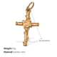 PJ371G Gold Pendant Picture13