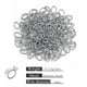 Steel egg-shaped ring 1*6*8 Picture3