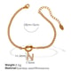 SL100 White Diamond N Gold Bracelet