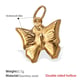 PJ227G Double-sided hollow gold pendant Picture13