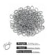 Steel egg-shaped ring 0.8x4x6 Picture5