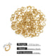 Gold open egg-shaped ring 0.6x3x4 Picture17