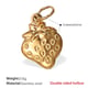 PJ231G Double-sided hollow gold pendant Picture9
