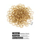 Gold double layer key ring-0.5*4 Picture6