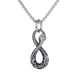 【1730】Ciondolo + collana 【con catena di perle 3*55cm】 