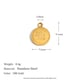 Small Lucky Round Pendant-Gold Picture9