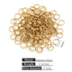 Gold double layer key ring-0.6*7 Picture8