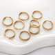 Doppelring 1,5x15mm gold 10 Stück/Packung (Vakuumbeschichtung) Bild15
