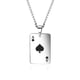 1542 Zwart met ketting 