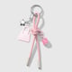1 rosa kleiner Taschen-Schlüsselanhänger Bild2