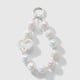 1 white keychain