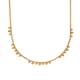 Water drop side chain-gold