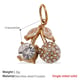 PJ337WEG White Crystal Gold Pendant Picture15