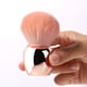 Little Apple - Electroplated Powder Rose Gold - Matte Pink Two-tone - Round Head Loose Powder Brush + OPP Packaging Picture3