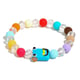 Acrylic Ceramic Glass Colored Bracelet-Blue Picture2
