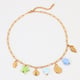 NMSN-F432-1 Green Starfish Necklace Picture2