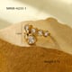 NMSR-H233-1 Love Zircon Ring/One Size Picture6