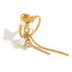 Offener Ring mit Quaste, Gold, 2 Bild2