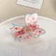 Plaid Cherry Butterfly 7.4cm 