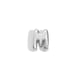 Hollow Small Letter Pendant Necklace-Steel-M Picture11