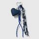 1 dark blue heart keychain Picture3