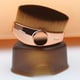 White Whale Foundation Brush - Rose Gold + Semi-transparent Brown - Double Brown Hair + Color Box Packaging Picture5