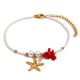 Seestern-Farbarmband-Gold 