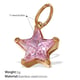 PJ464PKG Anhänger aus rosa Zirkonia-Gold Bild16