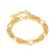 【1285】Stahlarmband Gold Bild2