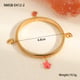 NMSB-E412-2 Rosa Seestern-Armband Bild4