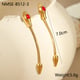 NMSE-B512-3 red earrings Picture5