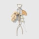 Brown bear keychain 1