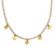 Heart Zircon Necklace-Gold Picture3