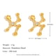 Diamond constellation earrings-Taurus Picture8