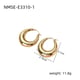 NMSE-E3310-1 Große goldene Ohrringe Bild14