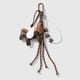 1 coffee pony star keychain