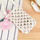 White + pink flowers