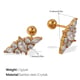 EH998WEG crystal gold earrings Picture4