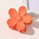 Haarnadel mit großer Blume, mattiert, Orange Bild14