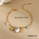 NMSB-F411-1 White Shell Bracelet