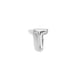 Hollow Small Letter Pendant Necklace-Steel-T Picture4