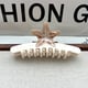 Beiger Seestern-Clip 11,5*4,5cm Bild3