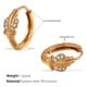 EH1053WEG White Diamond Gold Small Earrings Picture2