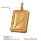 PJ345G Gold Pendant Picture6