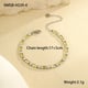 NMSB-H539-4 Yellow zircon bracelet Picture4
