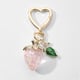 1 pink strawberry keychain Picture2