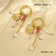 NMSE-H747-2 Red long earrings Picture3
