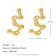 Diamond constellation earrings-Scorpio Picture4
